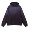 ORI FREDERIQO WASHED PRINT HOODIE-PURPLE