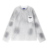 ORI FREDERIQO WASHED PRINT LONG-SLEEVE T-SHIRT-WHITE