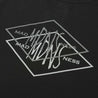 MADNESS WASHED PRINT TEE-BLACK