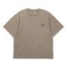 MADNESS WASHED PRINT TEE-BROWN