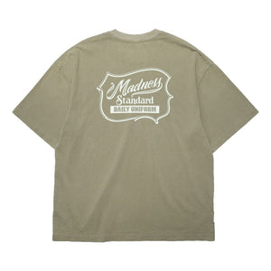 MADNESS WASHED PRINT TEE-BROWN