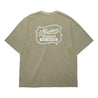 MADNESS WASHED PRINT TEE-BROWN