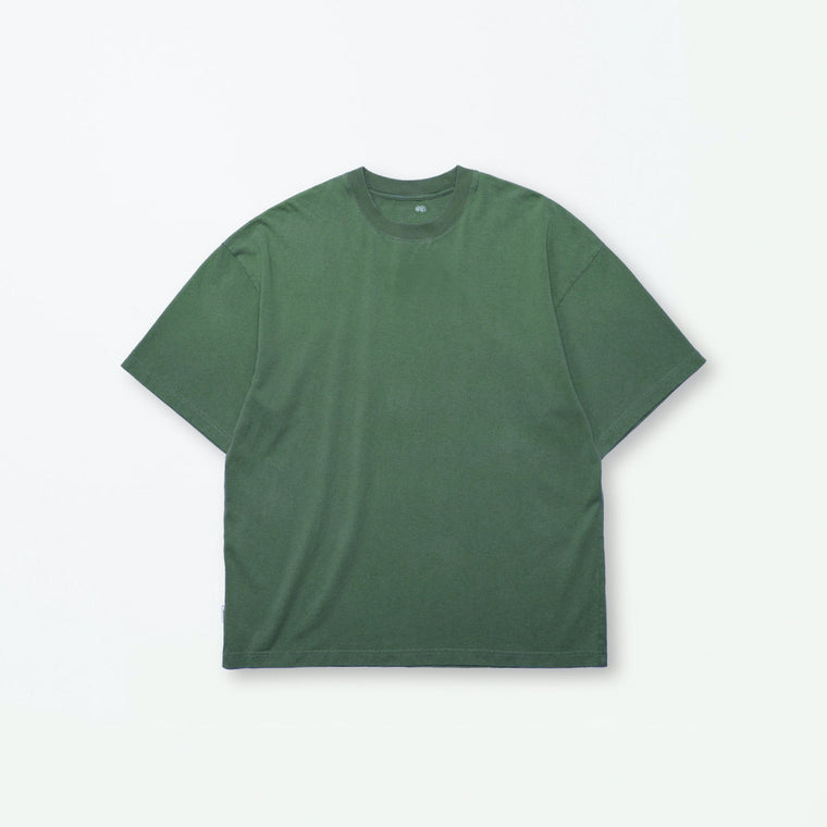 MADNESS WASHED PRINT TEE-GREEN