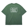 MADNESS WASHED PRINT TEE-GREEN
