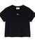 MAISON KITSUNE W BABY FOX PATCH BABY TEE-SHIRT-BLACK
