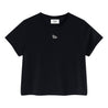 MAISON KITSUNE W BABY FOX PATCH BABY TEE-SHIRT-BLACK