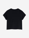 MAISON KITSUNE W BABY FOX PATCH BABY TEE-SHIRT-BLACK