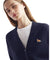 MAISON KITSUNE W BABY FOX PATCH BOXY CARDIGAN-NAVY