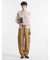 MAISON KITSUNE W BABY FOX PATCH COLOR BLOCK CARDIGAN-ROSE
