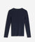 MAISON KITSUNE W BABY FOX PATCH FINE RIBBED CARDIGAN-NAVY