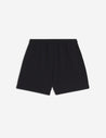 MAISON KITSUNE W BABY FOX PATCH REGULAR JOG SHORTS-BLACK