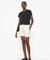 MAISON KITSUNE W BABY FOX PATCH REGULAR JOG SHORTS-MARBLE