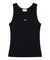 MAISON KITSUNE W BABY FOX RIBBED TANK TOP-BLACK