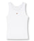 MAISON KITSUNE W BABY FOX RIBBED TANK TOP-WHITE