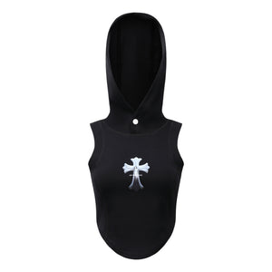 HOODED VEST