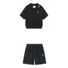 OPEN DIALOGUE W COMFY POLO SET-BLACK