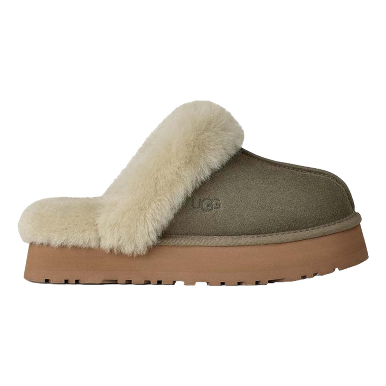 UGG W DISQUETTE-MOSS GREEN/MUTED BRASS