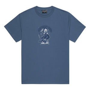 RIPNDIP WHAT? TEE-DARK SLATE