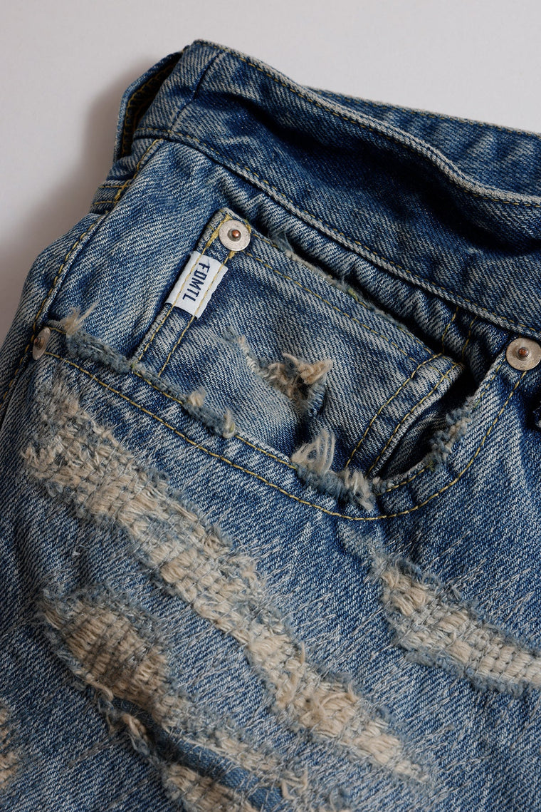 FUNDAMENTAL WIDE FIT DENIM CS136-INDIGO