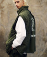 MOUNTAIN RESEARCH WILD THINGS × GENERAL RESEARCH MONSTER VEST-GREEN