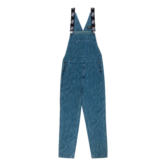 RIPNDIP WILSHIRE DENIM OVERALLS-MULTI