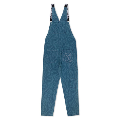RIPNDIP WILSHIRE DENIM OVERALLS-MULTI