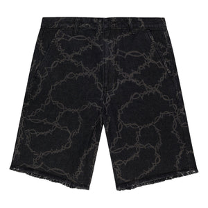 RIPNDIP WIRED DENIM SHORTS-BLACK