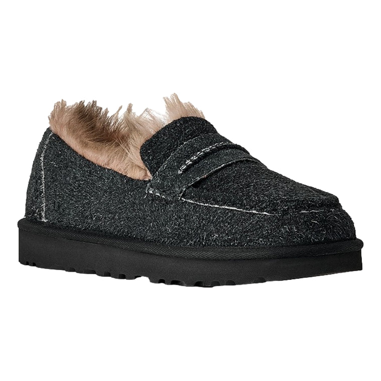 UGG W LOAFER MOCCASIN-BLACK