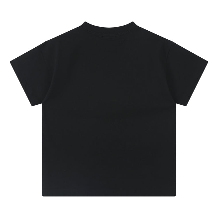 ORI FREDERIQO WOMEN PRINTED WASHED T-SHIRT-BLACK