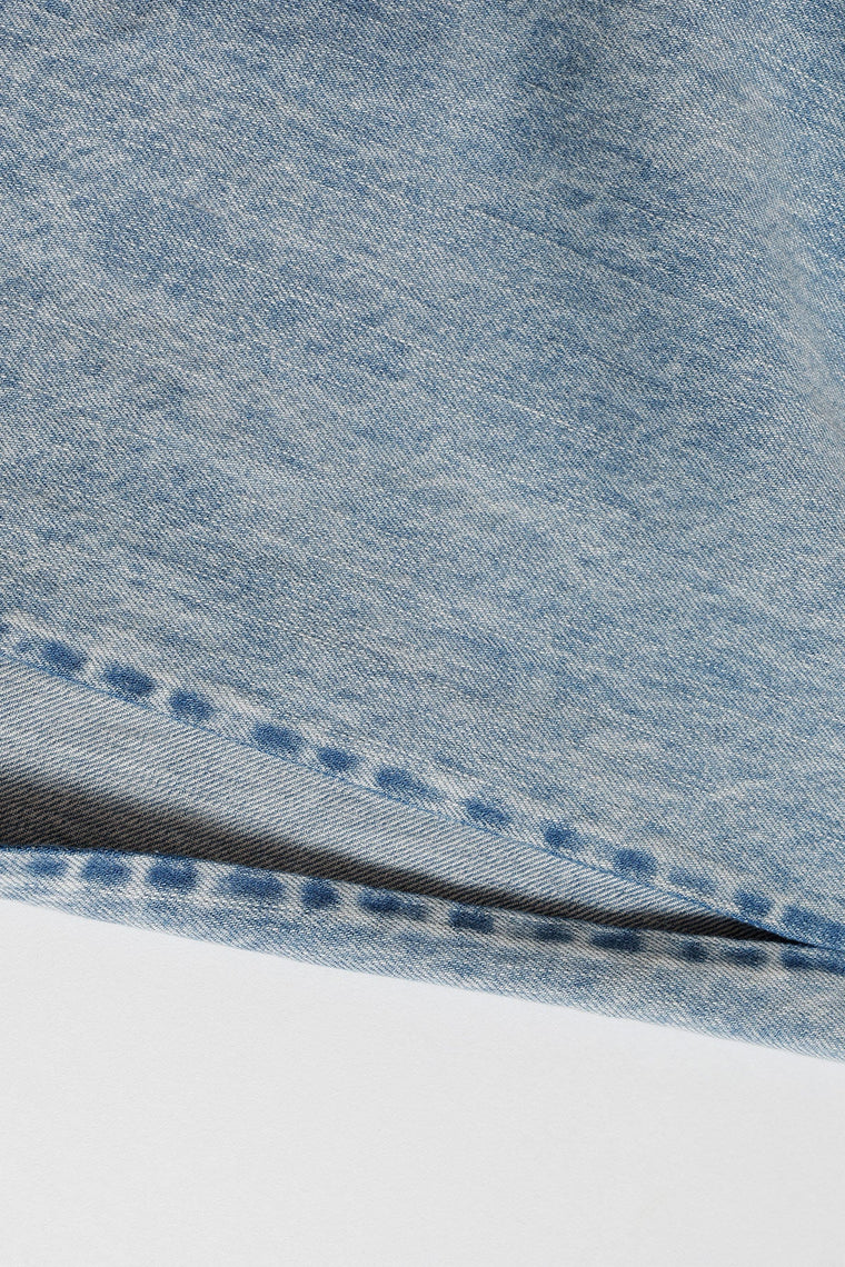 FUNDAMENTAL <WOMENS FIT> FLARE DENIM LIGHT WASH-INDIGO