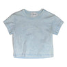 OPEN DIALOGUE WOMEN SLIM T-SHIRT-WASHED BLUE