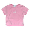 OPEN DIALOGUE WOMEN SLIM T-SHIRT-WASHED PINK
