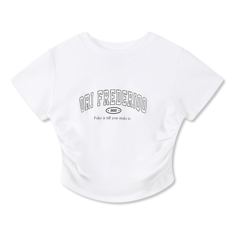 ORI FREDERIQO WOMEN TEE-WHITE