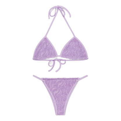 RIPNDIP WOMEN'S WILSHIRE 2PC BIKINI SET-LILAC