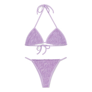 RIPNDIP WOMEN'S WILSHIRE 2PC BIKINI SET-LILAC