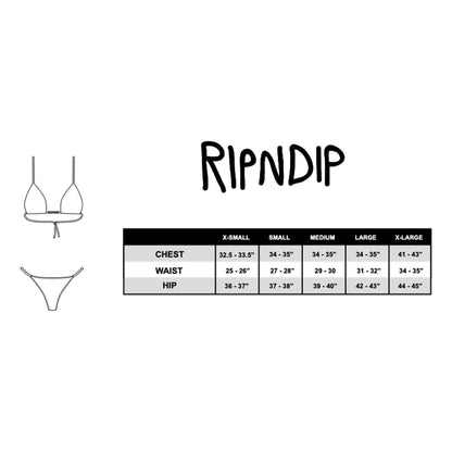 RIPNDIP WOMEN'S WILSHIRE 2PC BIKINI SET-LILAC