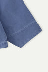ESPRIT WORKWEAR JACKET WITH CORDUROY COLLAR-BLUE