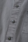 ESPRIT WORKWEAR JACKET WITH CORDUROY COLLAR-GREY