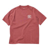LAFAYETTE WORN OUT ATHLETICS TEE-BURGUNDY