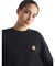 MAISON KITSUNE W SPEEDY FOX PATCH COMFORT SWEATSHIRT-BLACK
