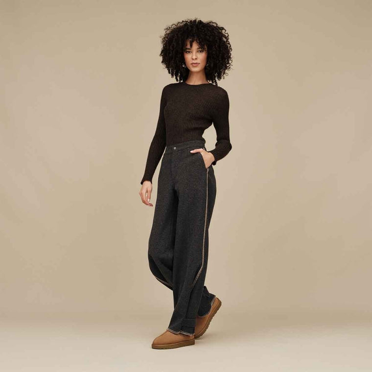 UGG W TASMAN II-DARK GREY