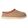 UGG W TASMAN II-SAND/DARK CHERRY