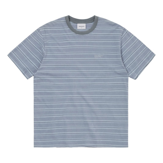 THIS IS NEVER THAT WASHED STRIPED TEE-BLUE