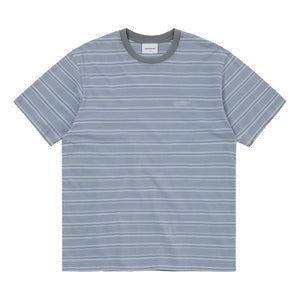 THIS IS NEVER THAT WASHED STRIPED TEE-BLUE