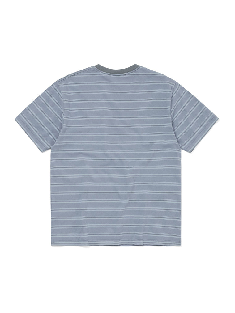 THIS IS NEVER THAT WASHED STRIPED TEE-BLUE