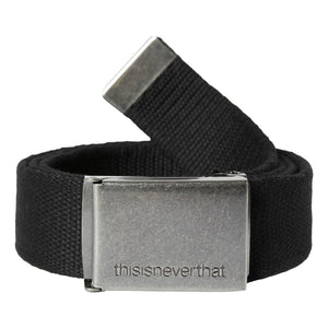 THIS IS NEVER THAT WEB BELT-BLACK