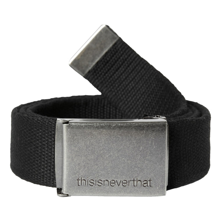 THIS IS NEVER THAT WEB BELT-BLACK