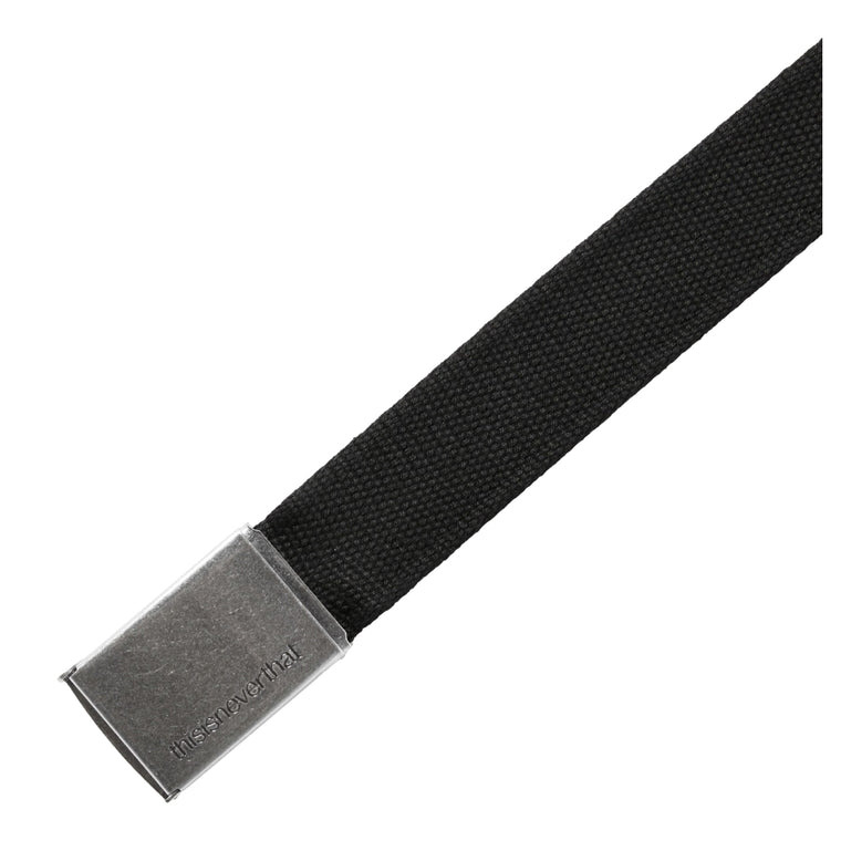 THIS IS NEVER THAT WEB BELT-BLACK