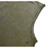 NEUTRAL SOCIETY SNOW WASH LOGO SLEEVELESS-OLIVE