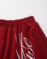 ROSEMAESE WINTER COTTON SPORT PANTS-RED